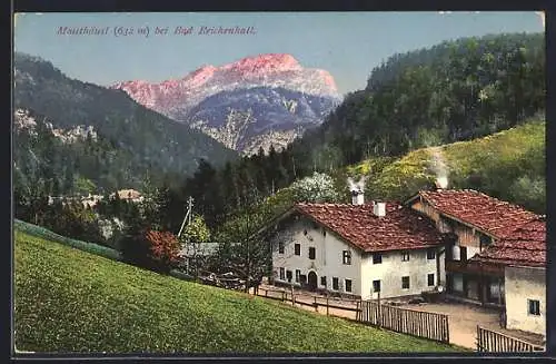 AK Bad Reichenhall, Gasthaus Mauthäusl
