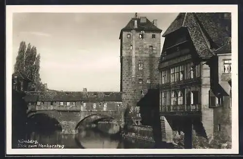AK Nürnberg, Blick zum Henkersteg