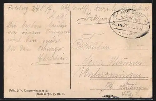 AK Triberg, Ortsansicht mit Bergpanorama