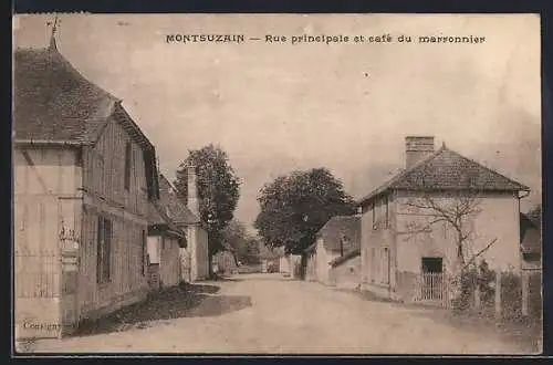 AK Montsuzain, Rue principale et café du marronnier