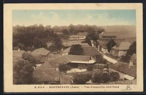 AK Montsuzain, Vue d`ensemble côté Nord