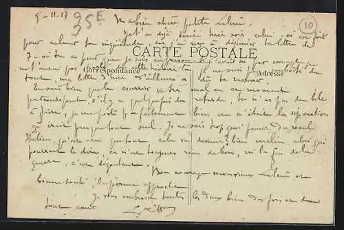 AK Montsuzain, Le quartier de l`Église, Vue Panoramique