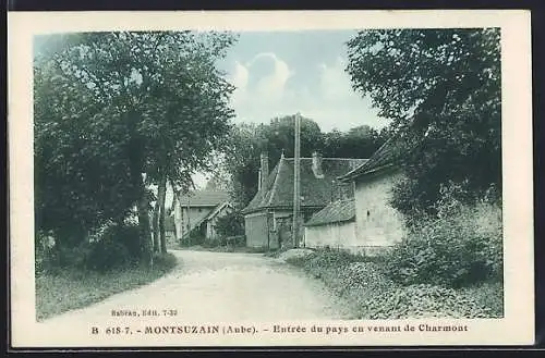 AK Montsuzain, Entrée du pays en venant de Charmont