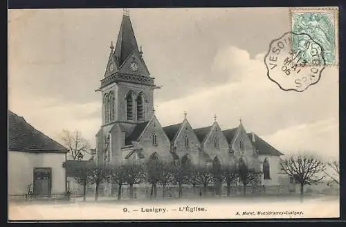 AK Lusigny, L`église