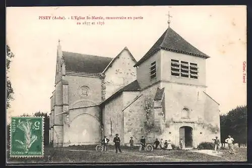 AK Piney, L`Église St-Martin, reconstruite en partie en 1877 et 1878