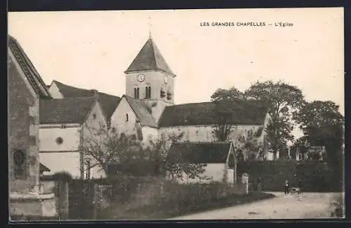 AK Les Grandes Chapelles, L`église