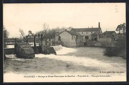 AK Trannes, Barrage et Usines Électriques de Beaulieu, Propriété de l`Énergie Industrielle
