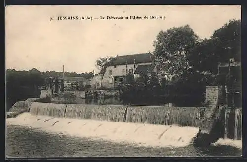 AK Jessains, Le Déversoir et l`Usine de Beaulieu
