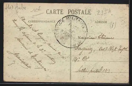 AK Jessains, Un coin des Usines de Beaulieu, sur l`Aube
