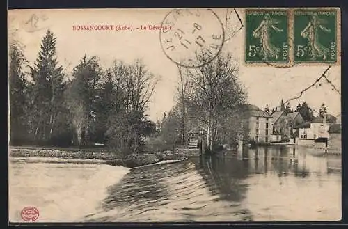 AK Bossancourt, Le Déversoir et paysage fluvial