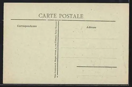 AK Montiéramey, Rue du Mesnilot avec passants