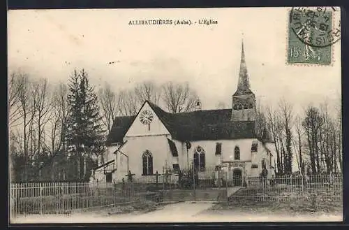 AK Allibaudières, L`Église