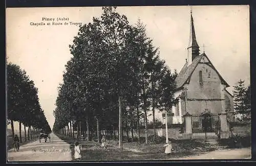 AK Piney, Chapelle et Route de Troyes