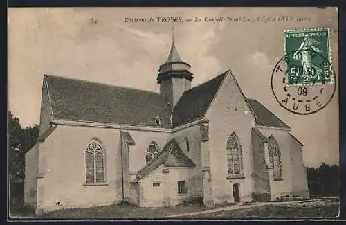 AK La Chapelle Saint-Luc, L`église, XVe siècle