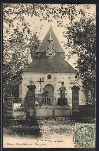 AK St-Pouange, L`Église