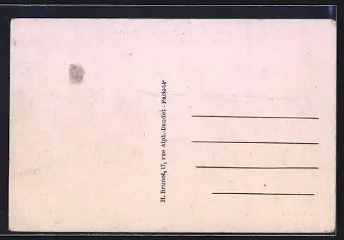 AK Saint-Parres-les-Vaudes, Le Château et son entrée principale