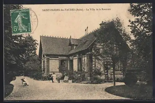 AK Saint-Parres-lès-Vaudes, La Villa de la Roseraie