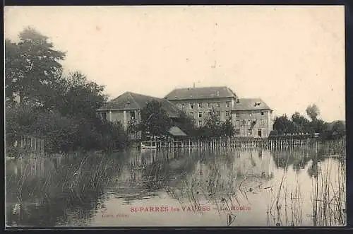 AK St-Parrès-les-Vaudes, Le Moulin et son reflet dans l`eau