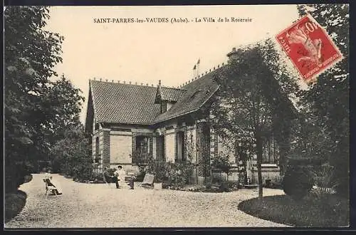 AK Saint-Parres-lès-Vaudes, La Villa de la Roseraie