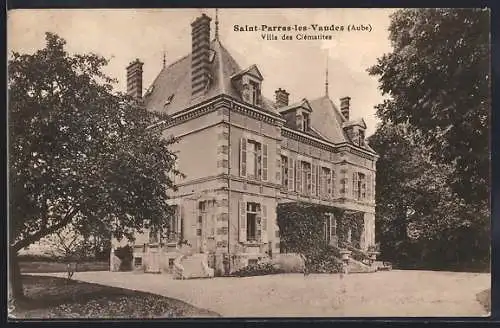 AK Saint-Parres-les-Vaudes, Villa des Clématites