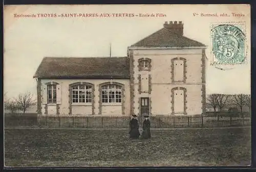 AK Saint-Parres-aux-Tertres, École de Filles