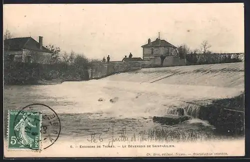AK Troyes, Le Déversoir de Saint-Julien
