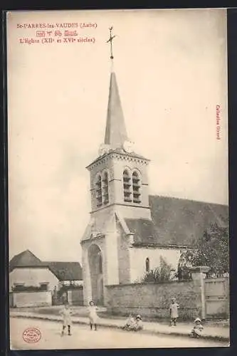 AK St-Parres-les-Tertres, L`Église, XIIe et XVIe siècles