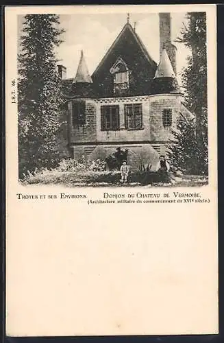 AK Vermoire, Donjon du Château, architecture militaire du XVIe siècle