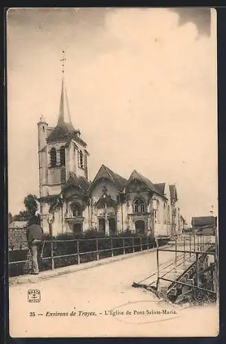 AK Pont-Sainte-Marie, L`église de Pont Sainte-Marie
