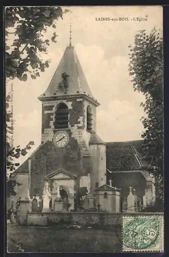 AK Laines-aux-Bois, L`Église