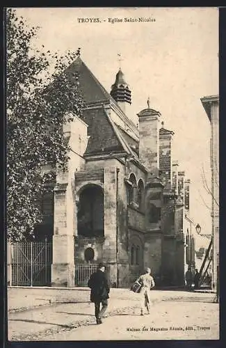 AK Troyes, Église Saint-Nicolas