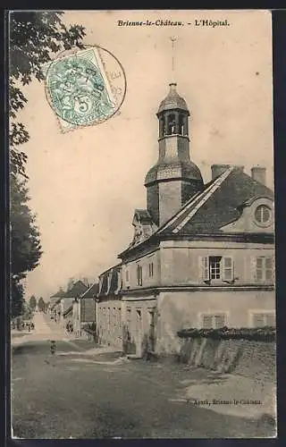 AK Brienne-le-Château, L`Hôpital et rue adjacente