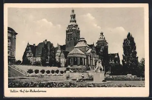 AK Stettin, Auf der Hakenterrasse