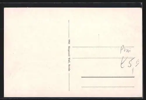 AK Swinemünde, Strandpromenade aus der Vogelschau
