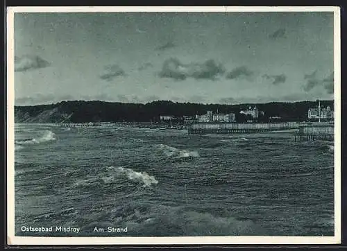 AK Misdroy, Blick auf den Strand