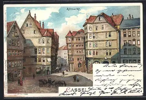 Lithographie Kassel, Altmarkt