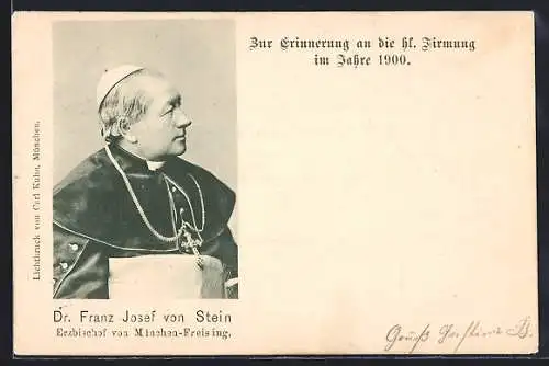AK München-Freising, Der Erzbischof Dr. Franz Josef von Stein