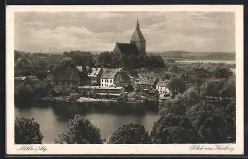 AK Mölln / Schmalsee, Blick vom Heldberg