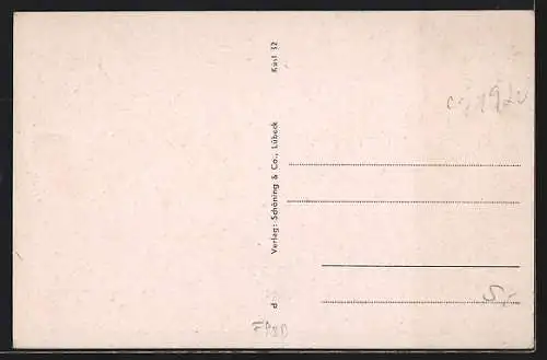 AK Küstrin, Schlosshof, Kurprinz Friedrich Wilhelm-Denkmal