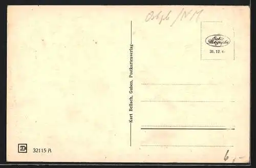 AK Lagow /Nm., Tschetsch-See mit Schloss und Kirche