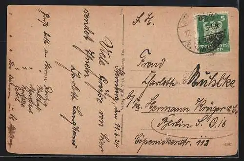 AK Sternberg /Nm., Ortsansicht aus der Vogelschau
