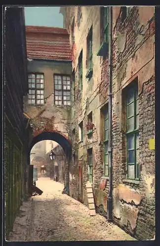 AK Berlin, Partie in Krögel`s Hof