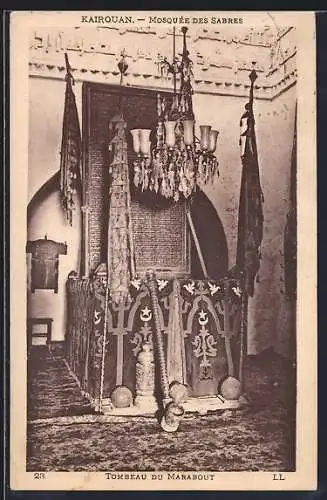 AK Kairquan, Mosquee des Sabres, Tombeau du Marabout