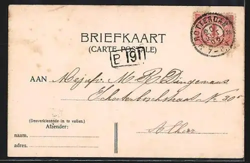 AK Rotterdam, Kruisstraat, Ingang Diergaarde