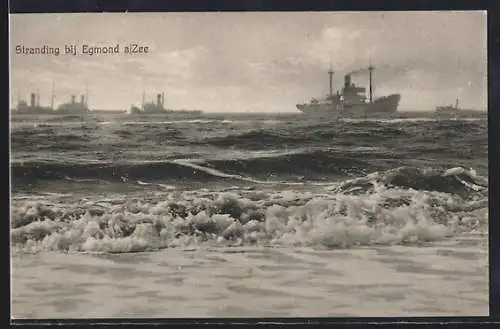 AK Egmond a. Zee, Stranding