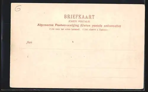 AK Ede, Panorama mit Kirche