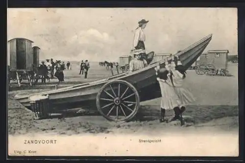 AK Zandvoort, Strandgezicht