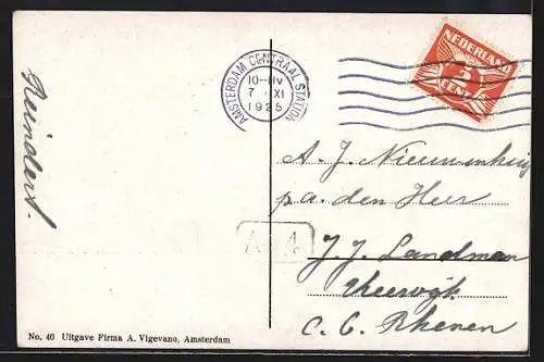 AK Amsterdam, Koloniaal Museum Linnaeusstraat