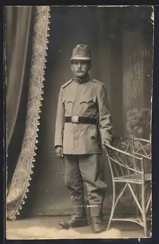 AK Österreichischer Soldat in Uniform