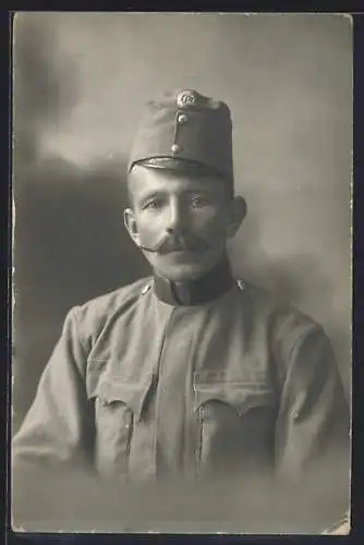 AK Österreichischer Soldat in Uniform